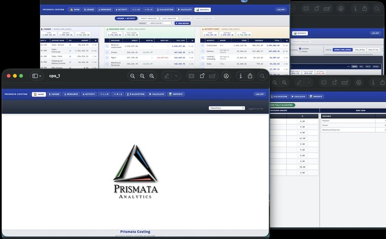 Prismata Costing running on desktop